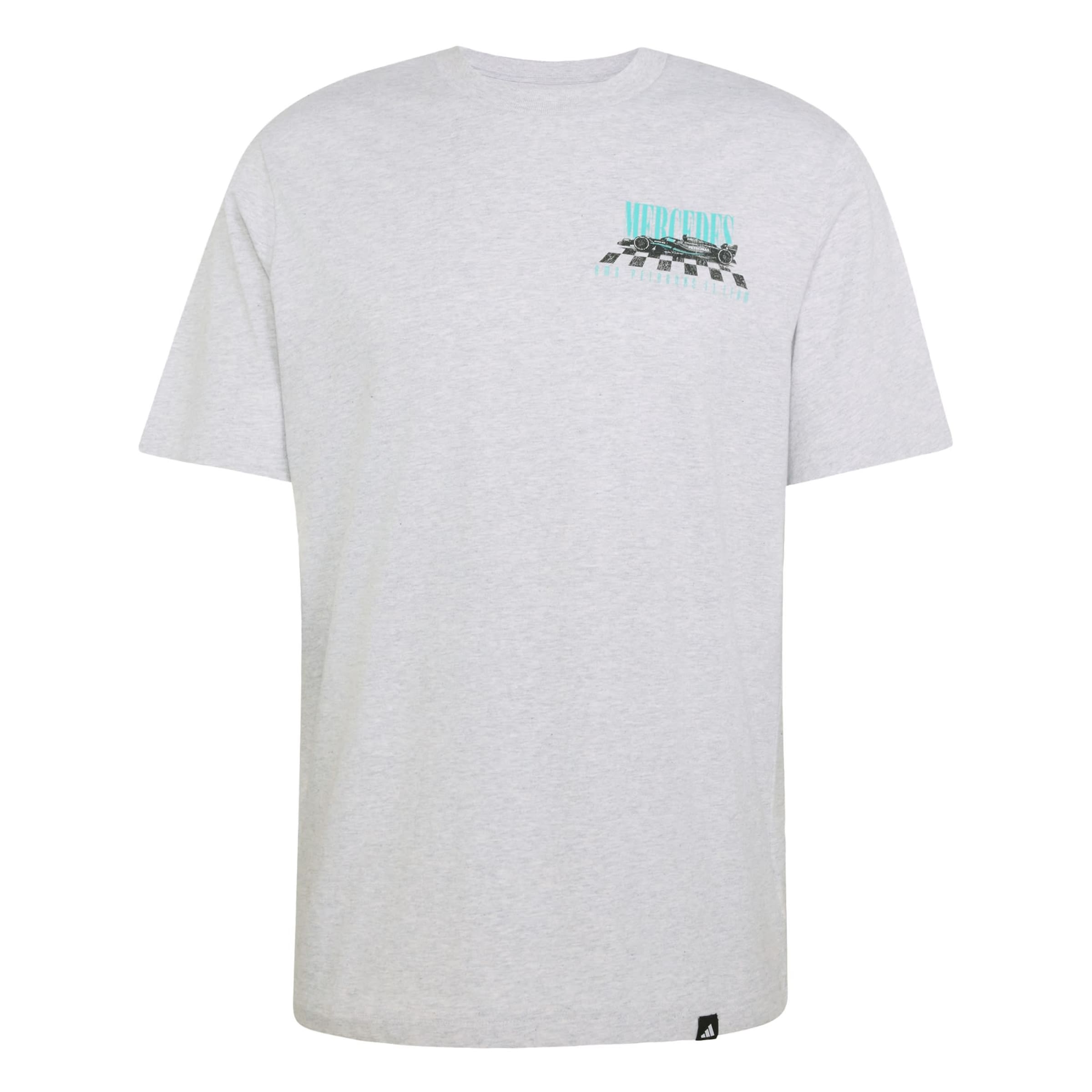 ADIDAS PERFORMANCE T-Shirt fonctionnel 'Mercedes-AMG Petronas Formula 1 Team' en XXS en turquoise / gris clair / noir, Vue avec produit