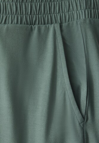 CECIL Wide leg Trousers 'Neele' in Green