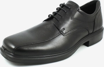 ECCO Lace-Up Shoes in Black: front