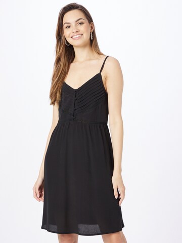 ABOUT YOU Letní šaty 'Beryl' – černá: přední strana