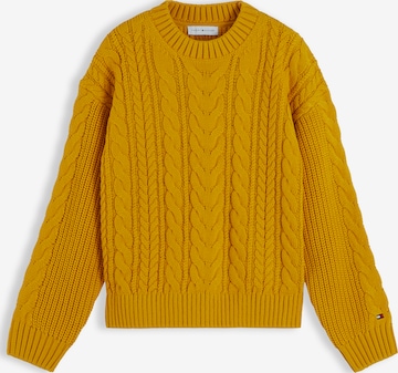 TOMMY HILFIGER Svetr – žlutá: přední strana