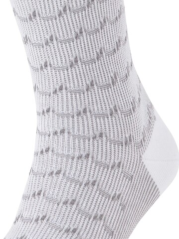 FALKE Socks 'Sea Rock' in White: front