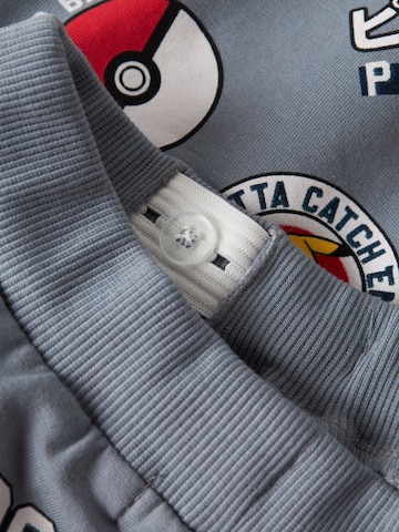 Tapered Pantaloni 'Pokémon' di NAME IT in grigio