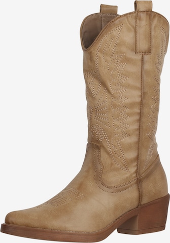 Elara Comwboystøvler i grøn: forside