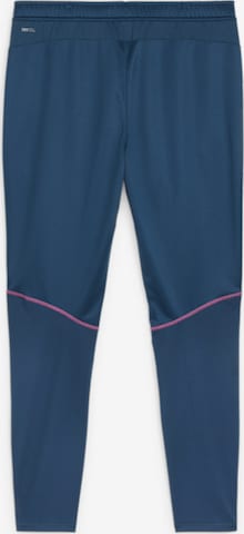 Effilé Pantalon de sport 'Individual BLAZE' PUMA en bleu