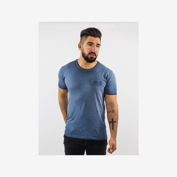 TREVOR'S Shirt in Blauw: voorkant