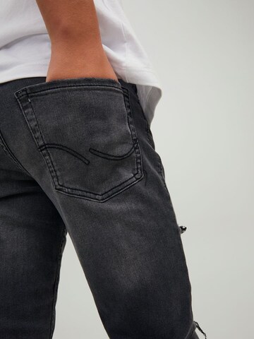 Jack & Jones Junior Slimfit Jeans 'Glenn' in Zwart