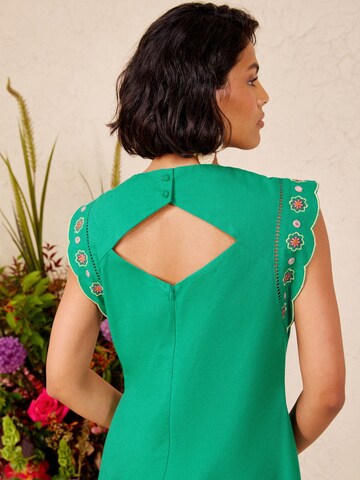 Abito di love & roses in verde