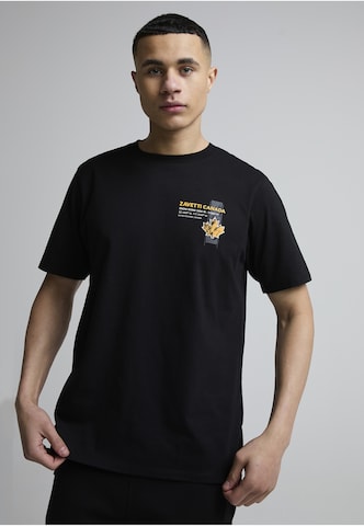 T-Shirt 'Alonso' Zavetti Canada en noir : devant