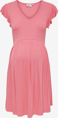 Only Maternity Dress 'Belia' in Pink: front