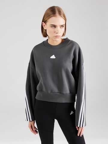 ADIDAS SPORTSWEAR Športová mikina 'Future Icons 3' - Sivá: predná strana