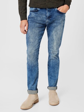 Petrol Industries Regular Jeans 'Seaham' in Blauw: voorkant