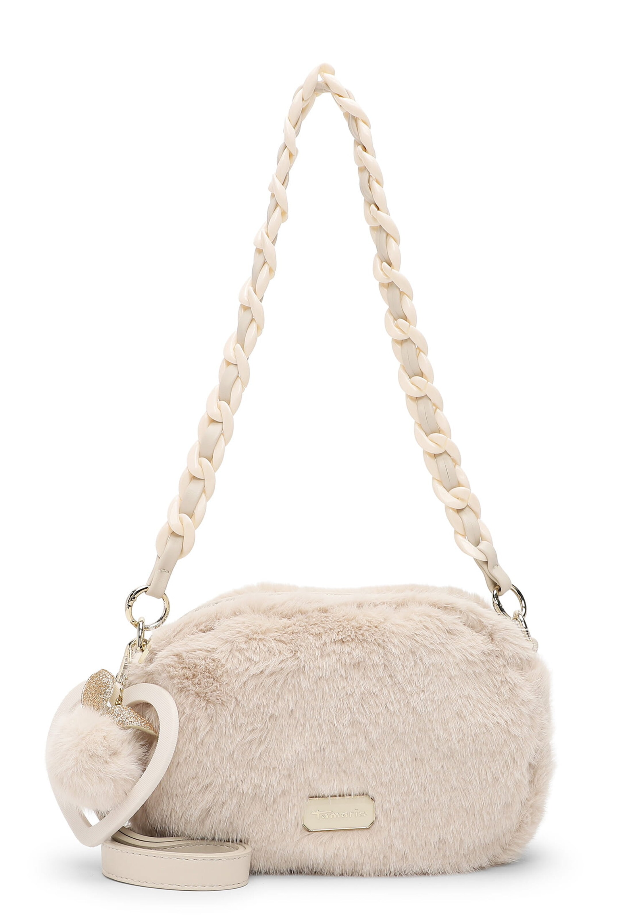 Tamaris Schoudertas ' TAS Marijana ' in Beige: voorkant