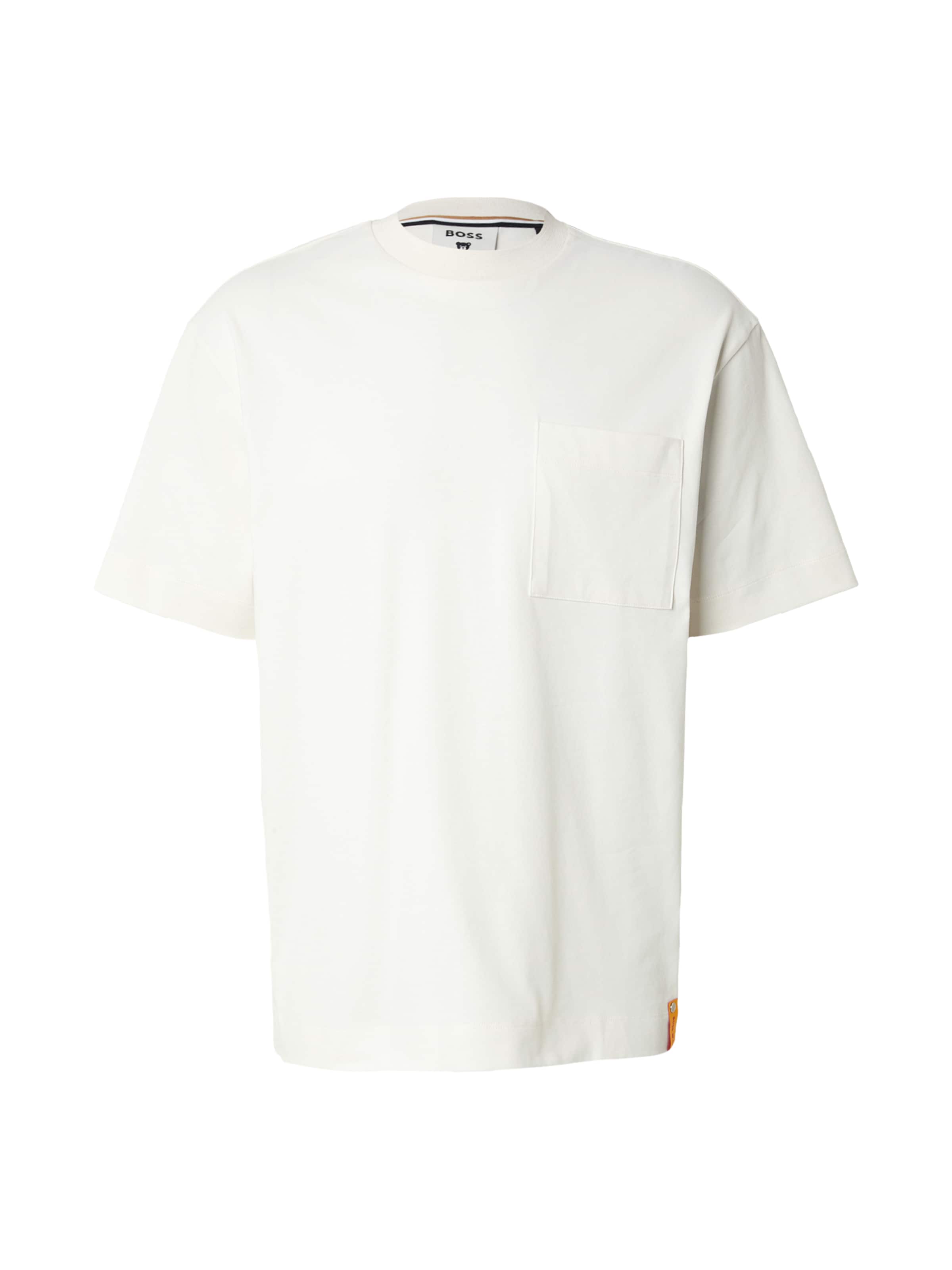 BOSS Тениска 'C-Tames 180' в бяло: отпред
