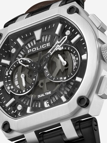POLICE Analog watch 'Shield' in Silver