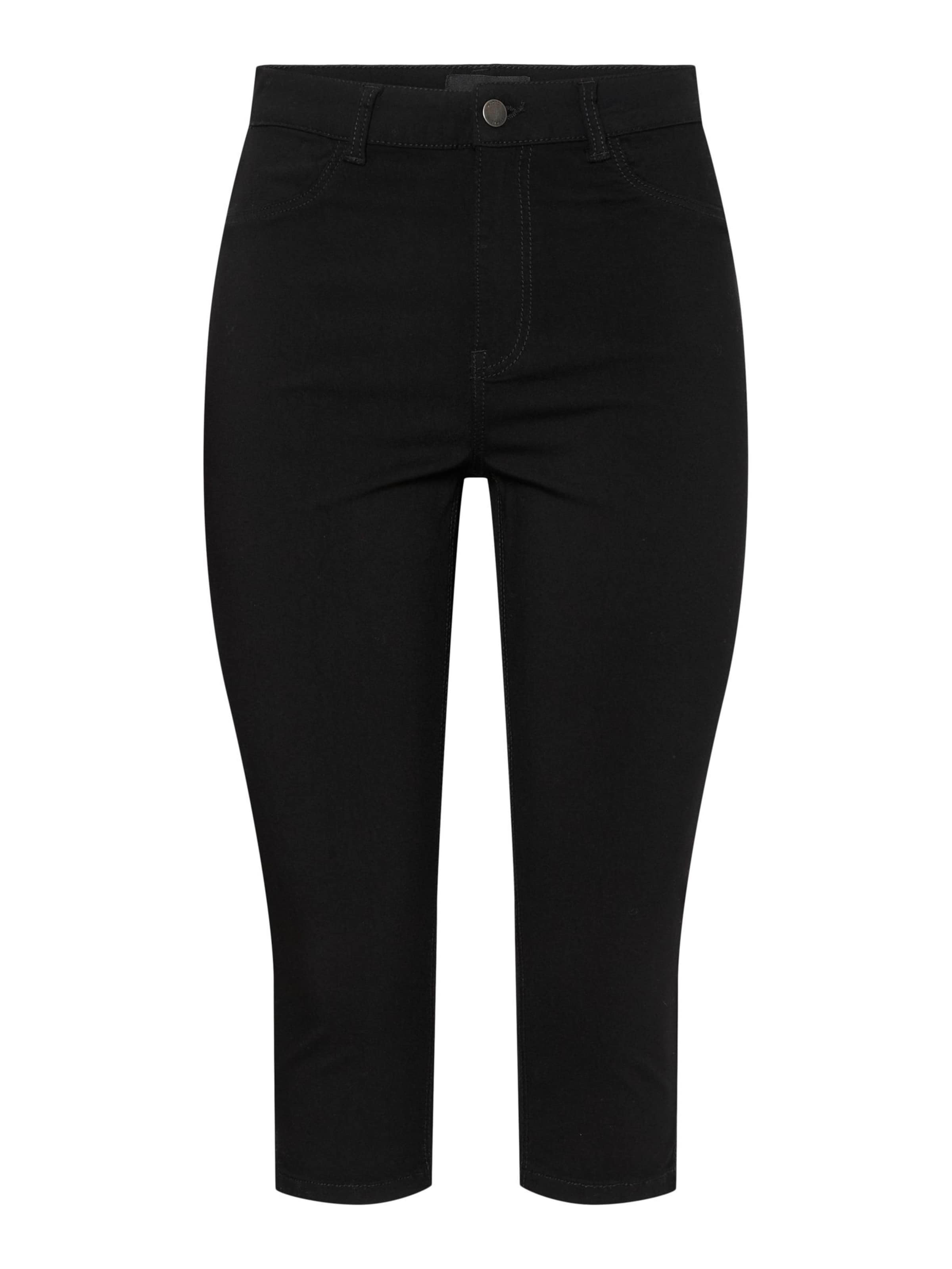 PIECES Slimfit Jeggings 'PCSKINWEAR' in Schwarz: Vorderseite