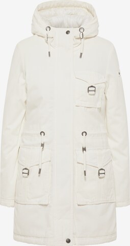 DreiMaster Vintage - Parka de inverno em branco: frente