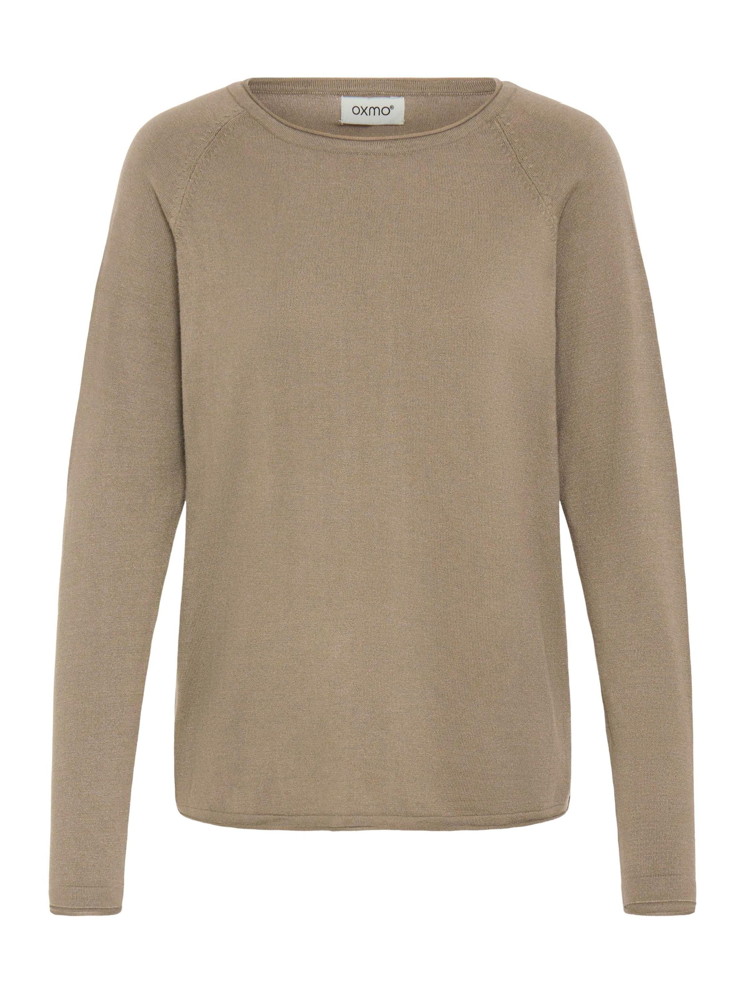 Pull-over 'FKEANA' Oxmo en beige : devant