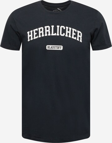 Herrlicher Shirt in Black: front