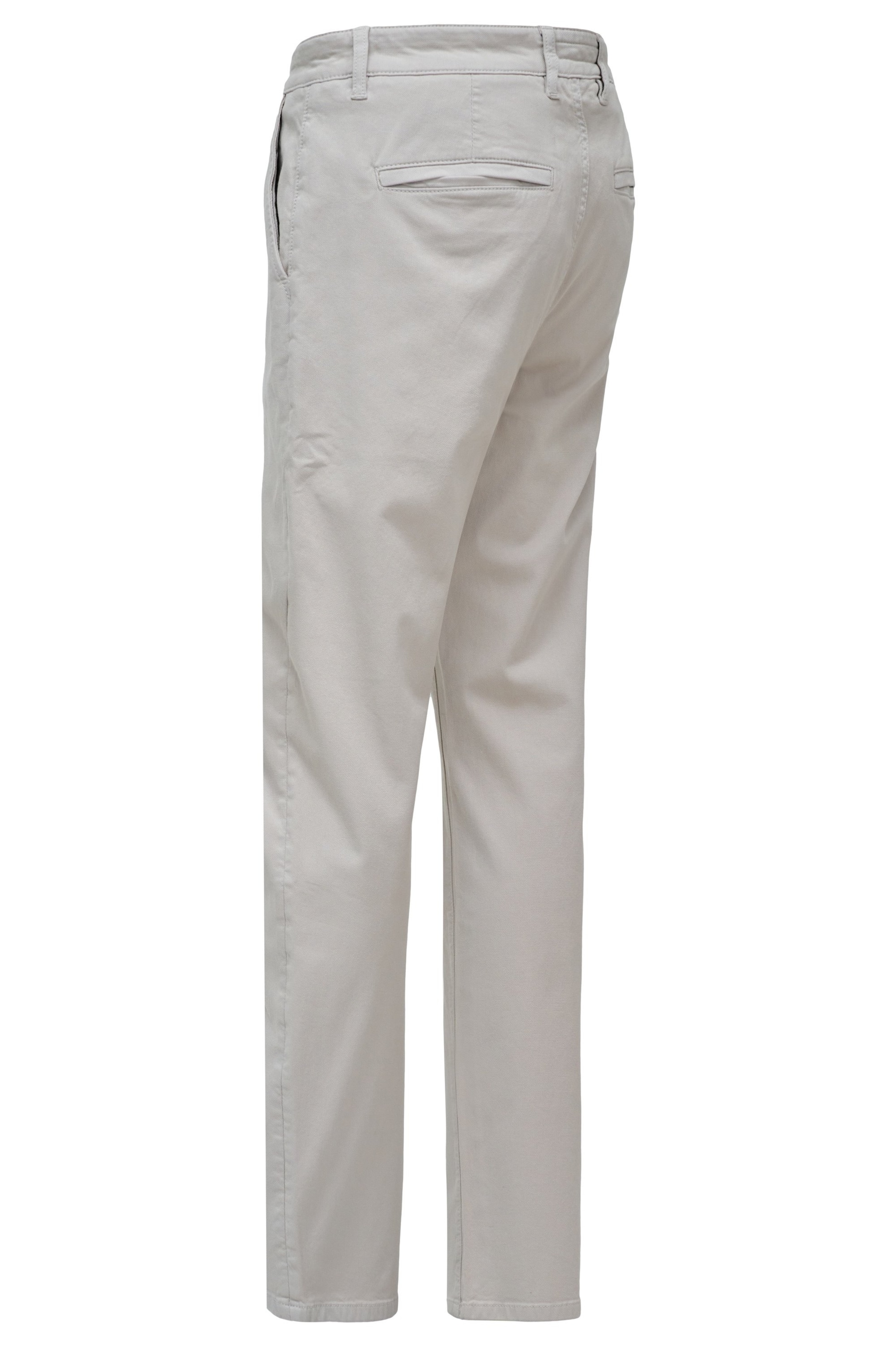Salsa Jeans Slim fit Chino trousers in Beige: front