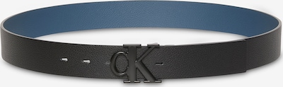 Diržas 'MONOGRAM BUCKLE 35MM ADJ/REV' iš Calvin Klein, spalva – mėlyna / juoda, Prekių apžvalga