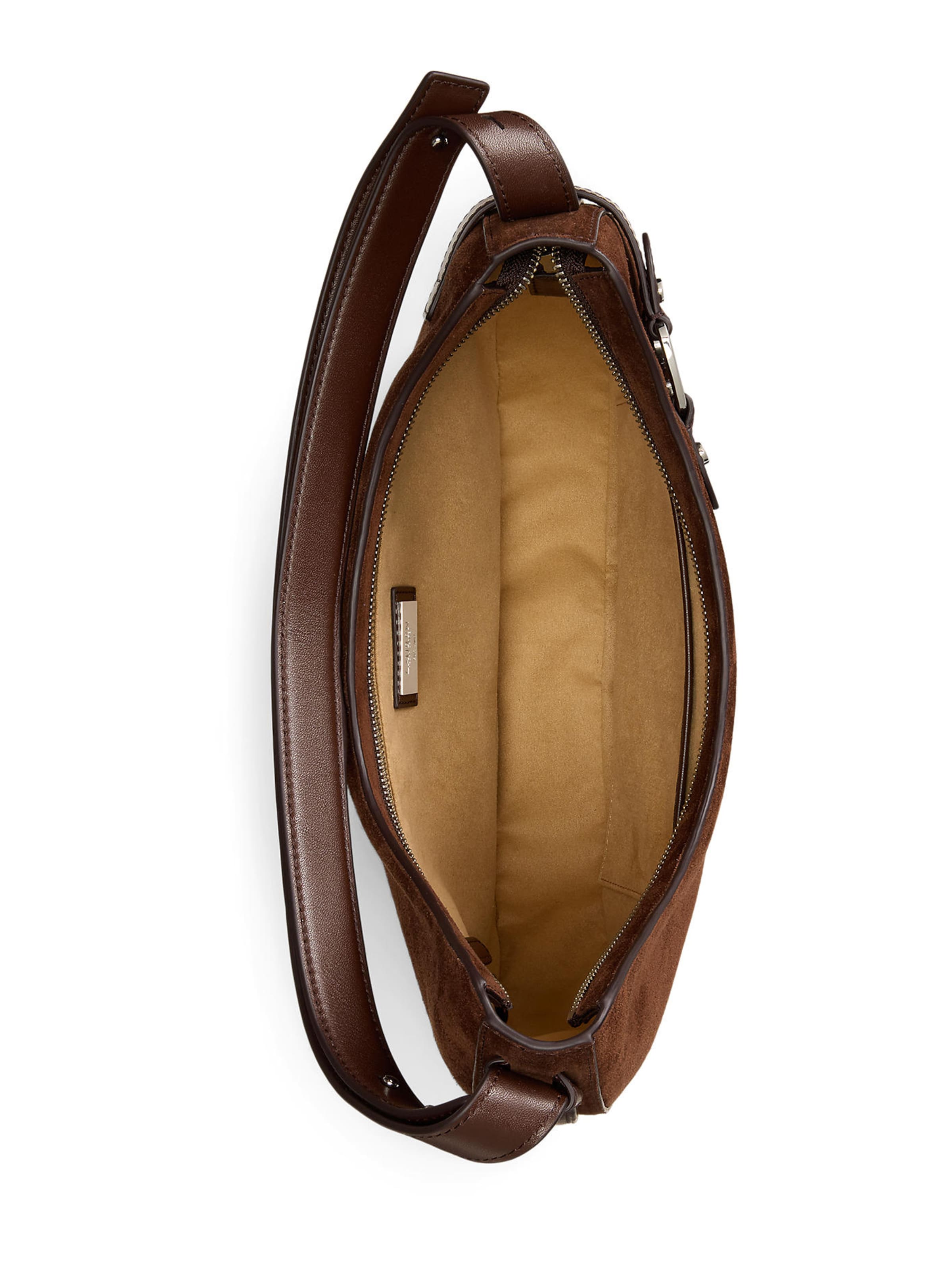 Lauren Ralph Lauren Τσάντα ώμου 'TASHA' σε καφέ