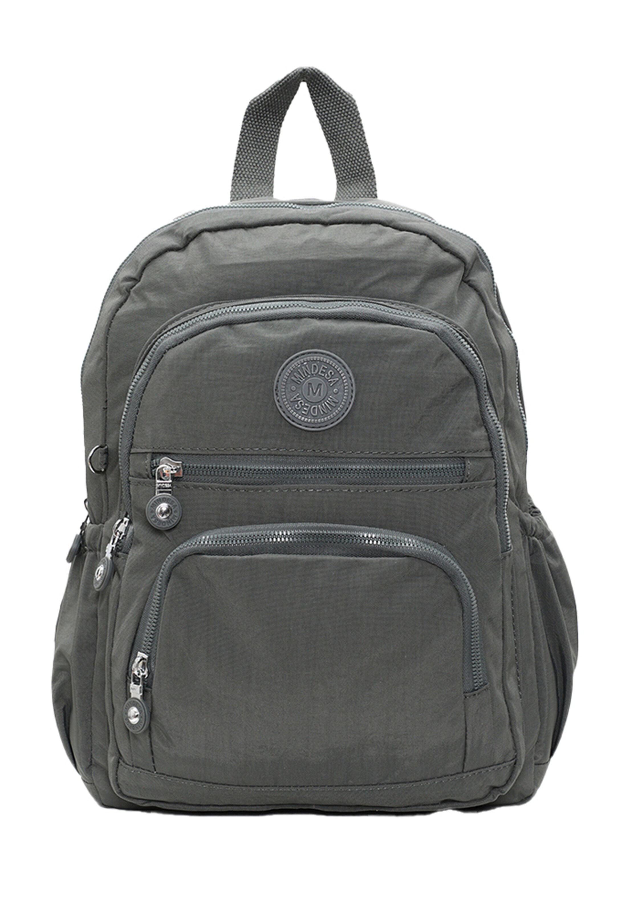 Mindesa - Mochila em cinzento: frente