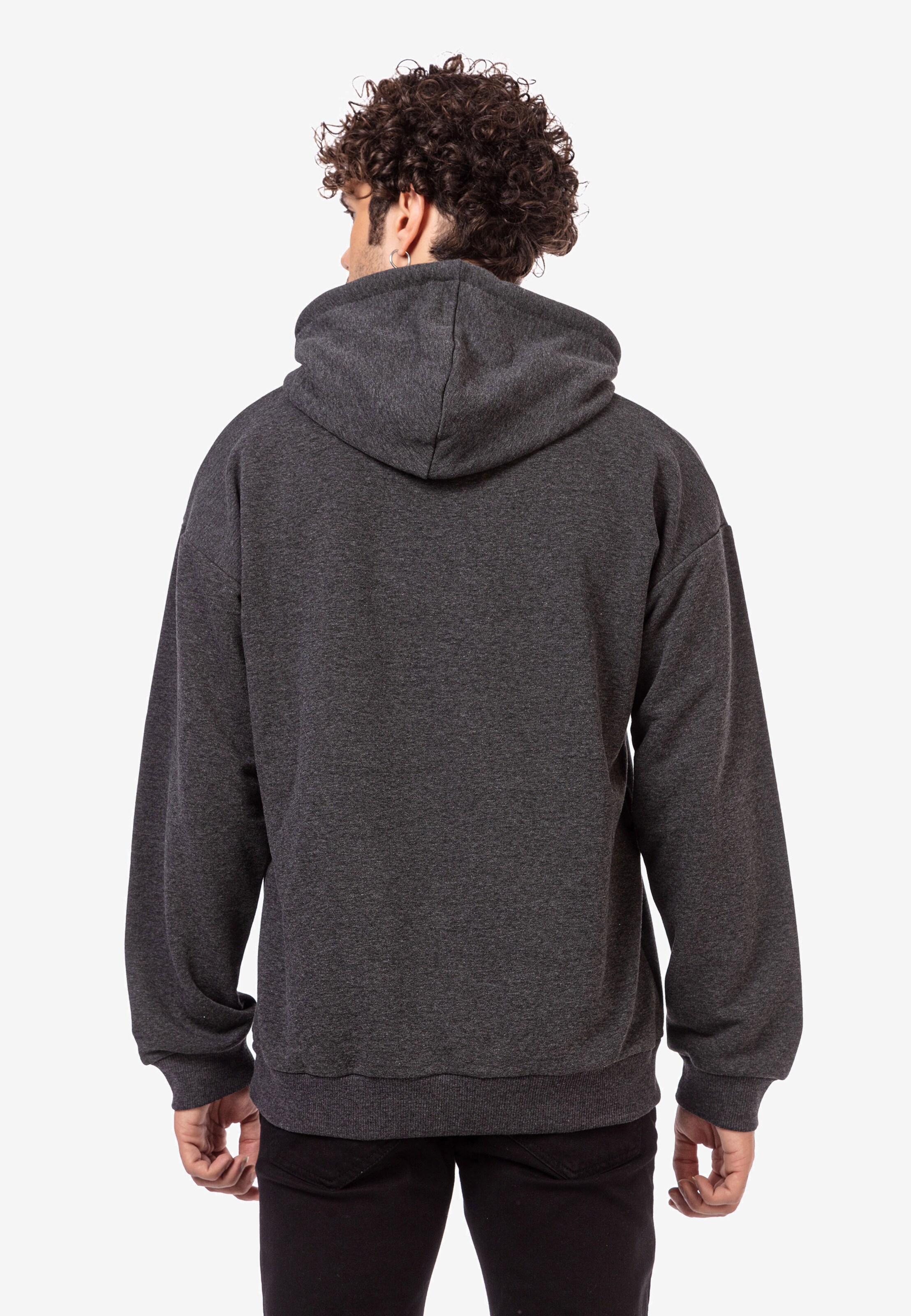 Männer Sweat Redbridge Kapuzensweatshirt 'Guildford' in Dunkelgrau - WK75219 Männer Sweat Redbridge Kapuzensweatshirt 'Guildford' in Dunkelgrau - WK75219