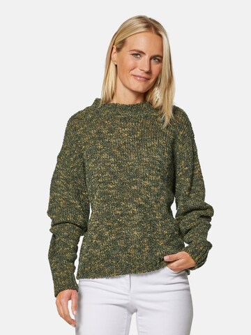 Pull-over MADELEINE en vert : devant