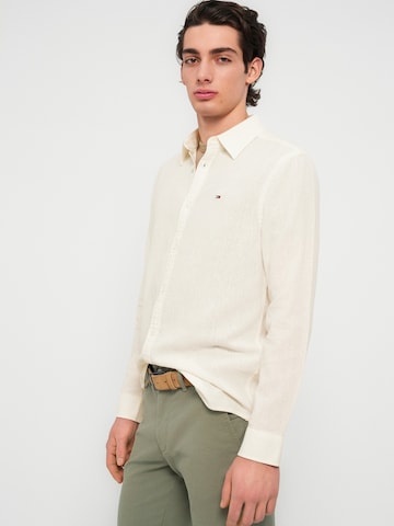 Tommy Jeans Regular fit Overhemd in Wit