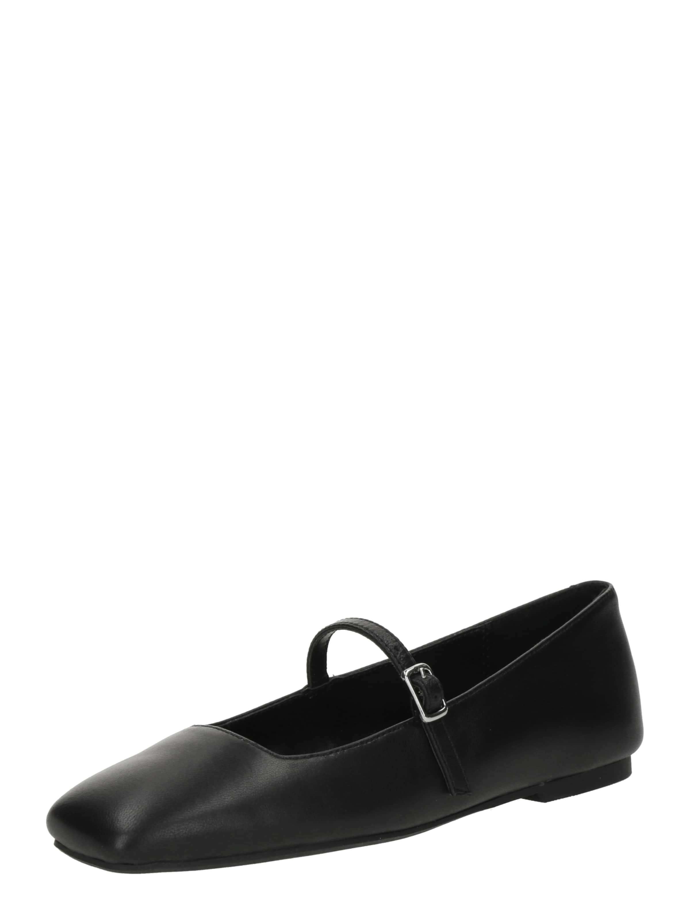 STEVE MADDEN Strap ballerina 'Ezri' in Black: front