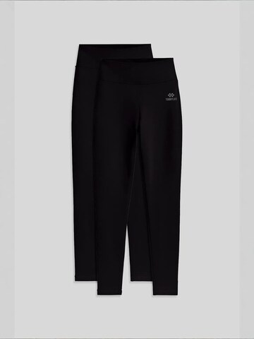 Skinny Leggings 'Gamaschen' Tommy Life en noir : devant