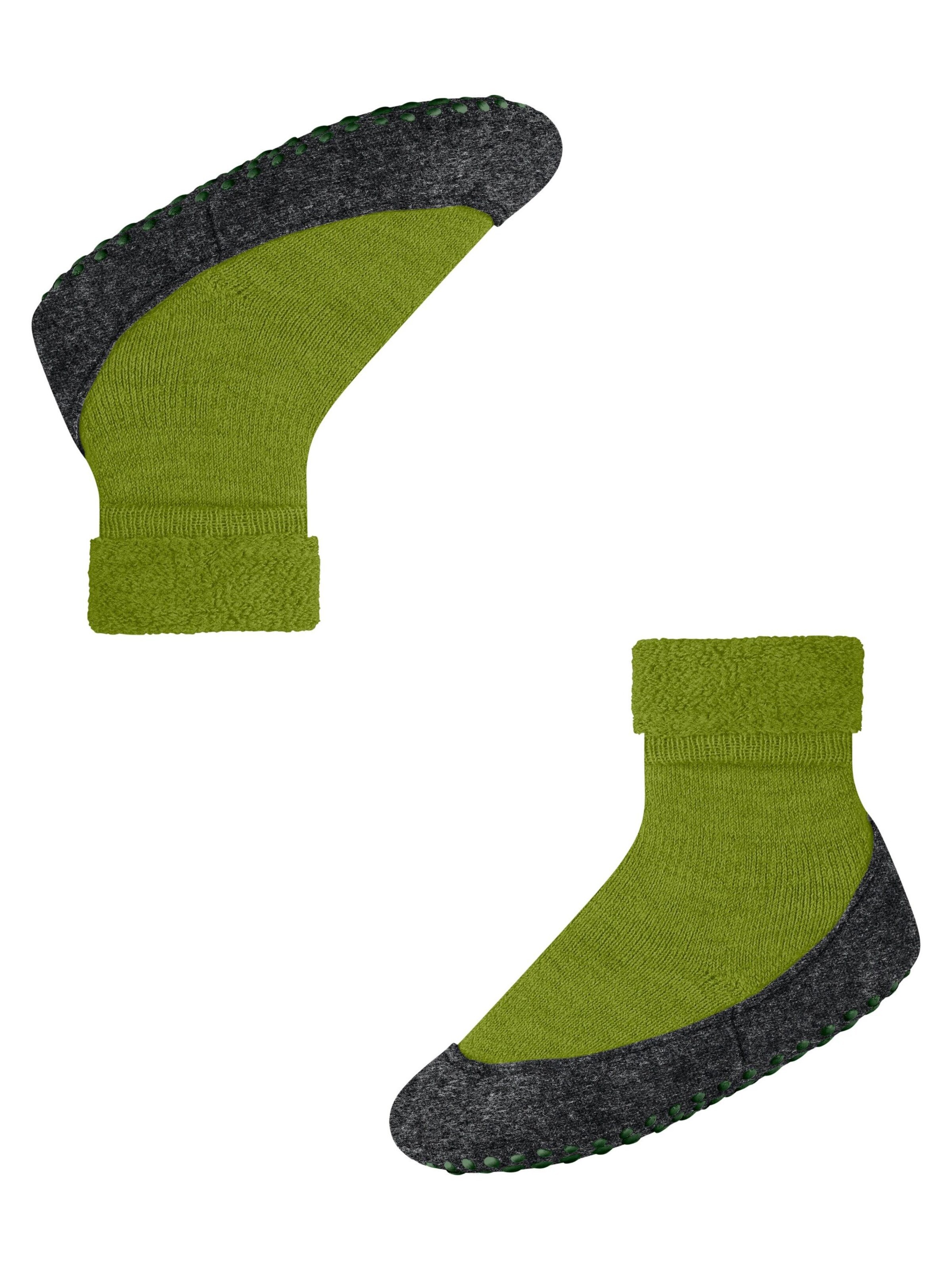 FALKE Socks 'Cosyshoe Minis' in Green