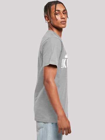 F4NT4STIC Shirt 'König der Löwen Movie Crown' in Grau