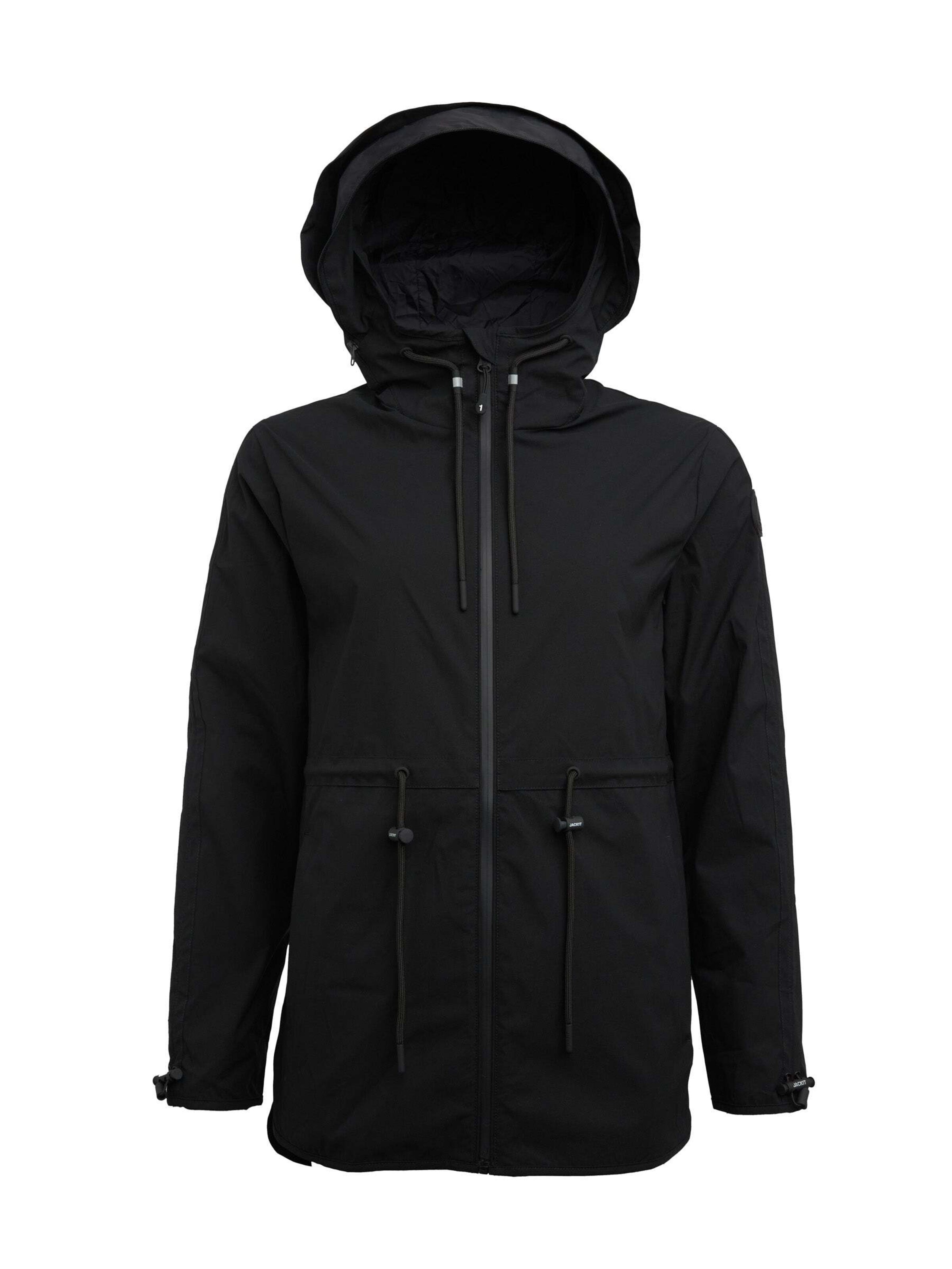 Giacca per outdoor di JACK1T in nero: frontale