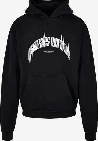 MJ Gonzales - Sweatshirt 'Higher Than Heaven V.3' em preto: frente