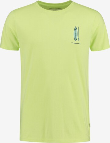 Shiwi T-shirt i grön: framsida