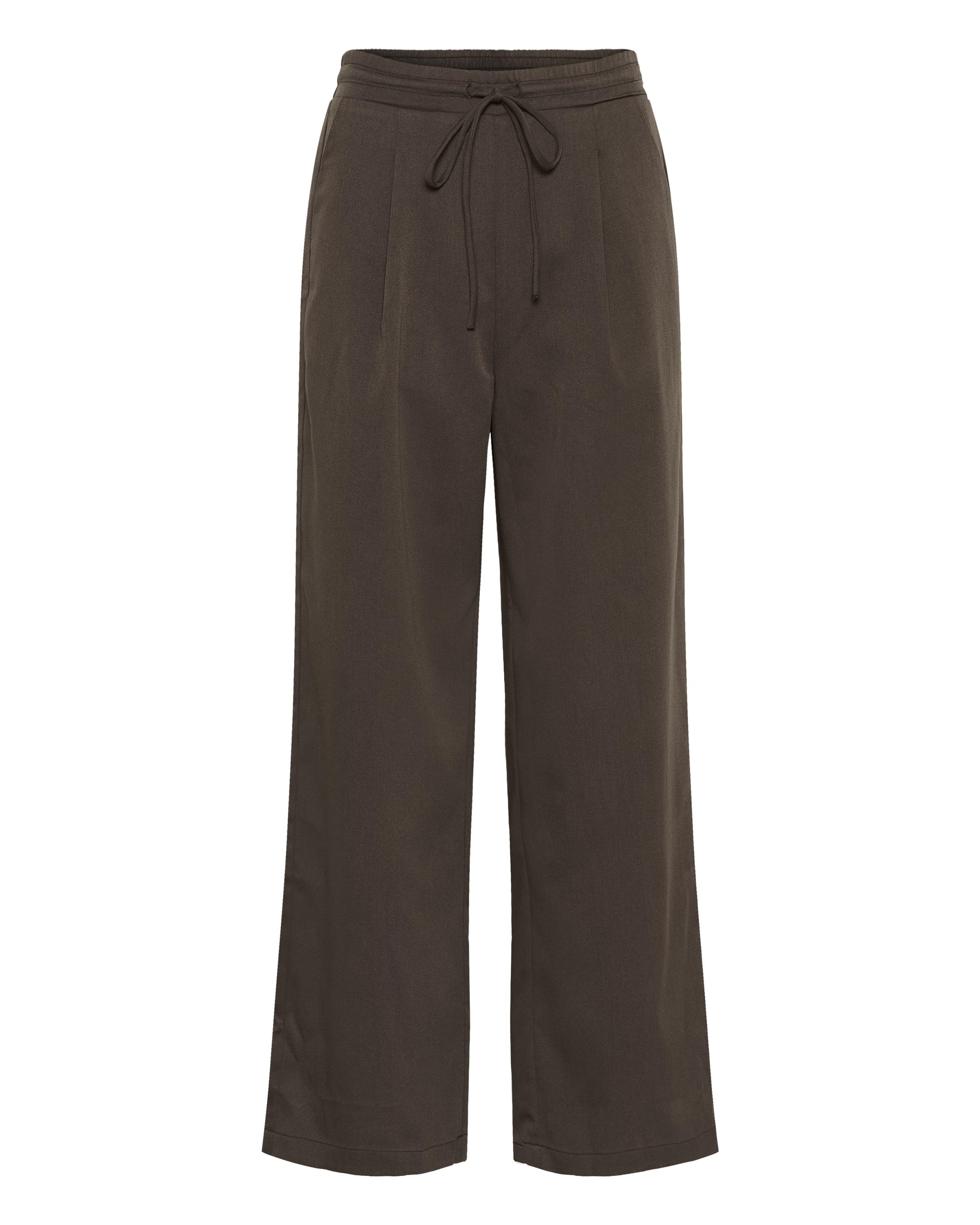 Kaffe Hose 'Lauren' in Braun: Vorderseite