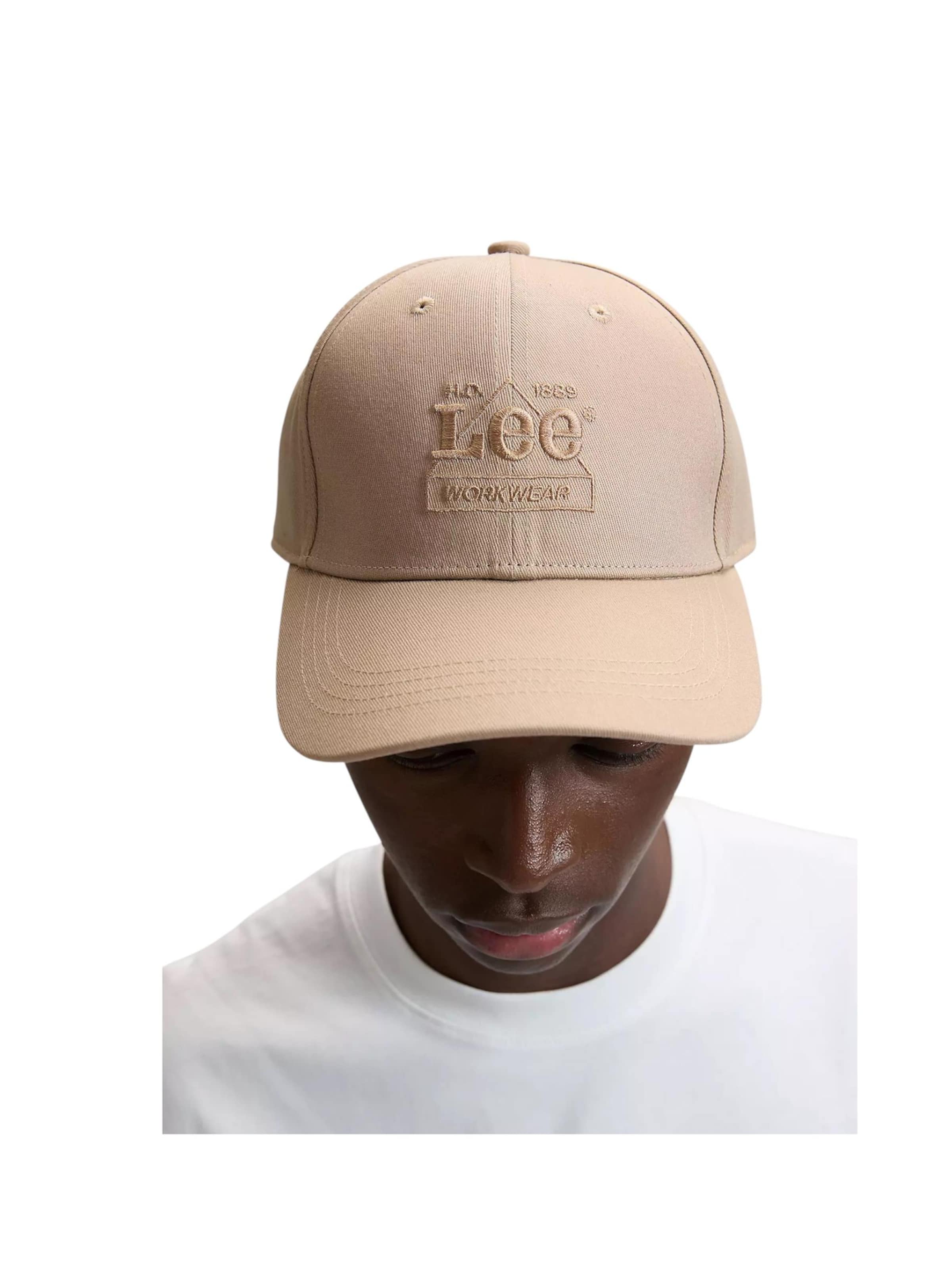 Lee Hoed in Beige: voorkant