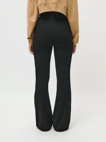 LeGer by Lena Gercke - Acampanado Pantalón 'Derya' en negro