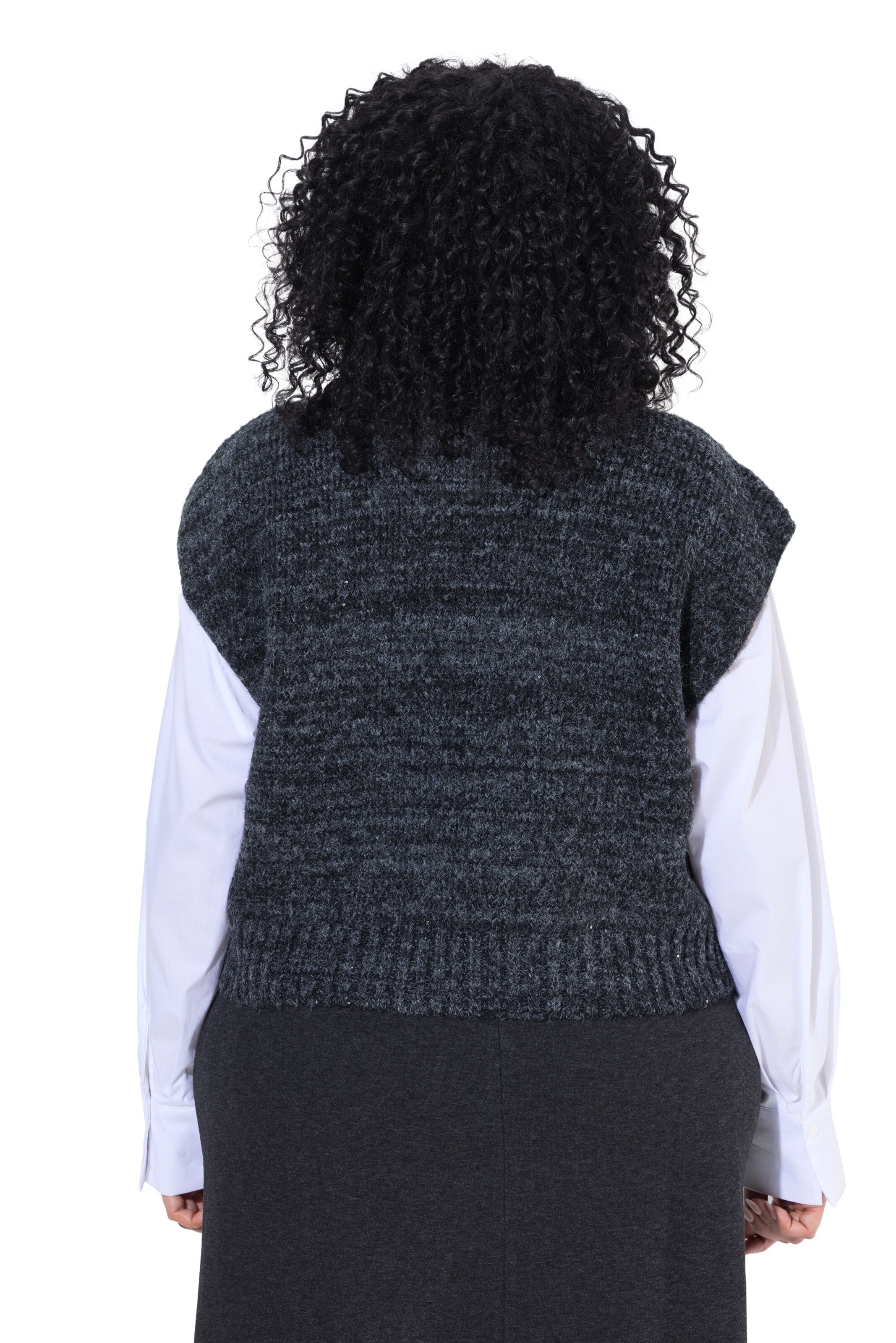 Ulla Popken Pullover in Grau