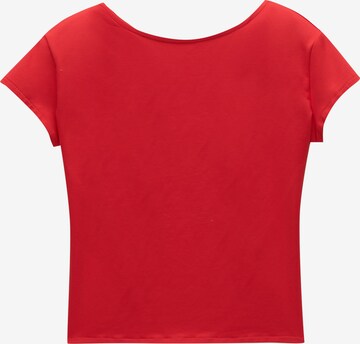 Maglietta di Pull&Bear in rosso: frontale