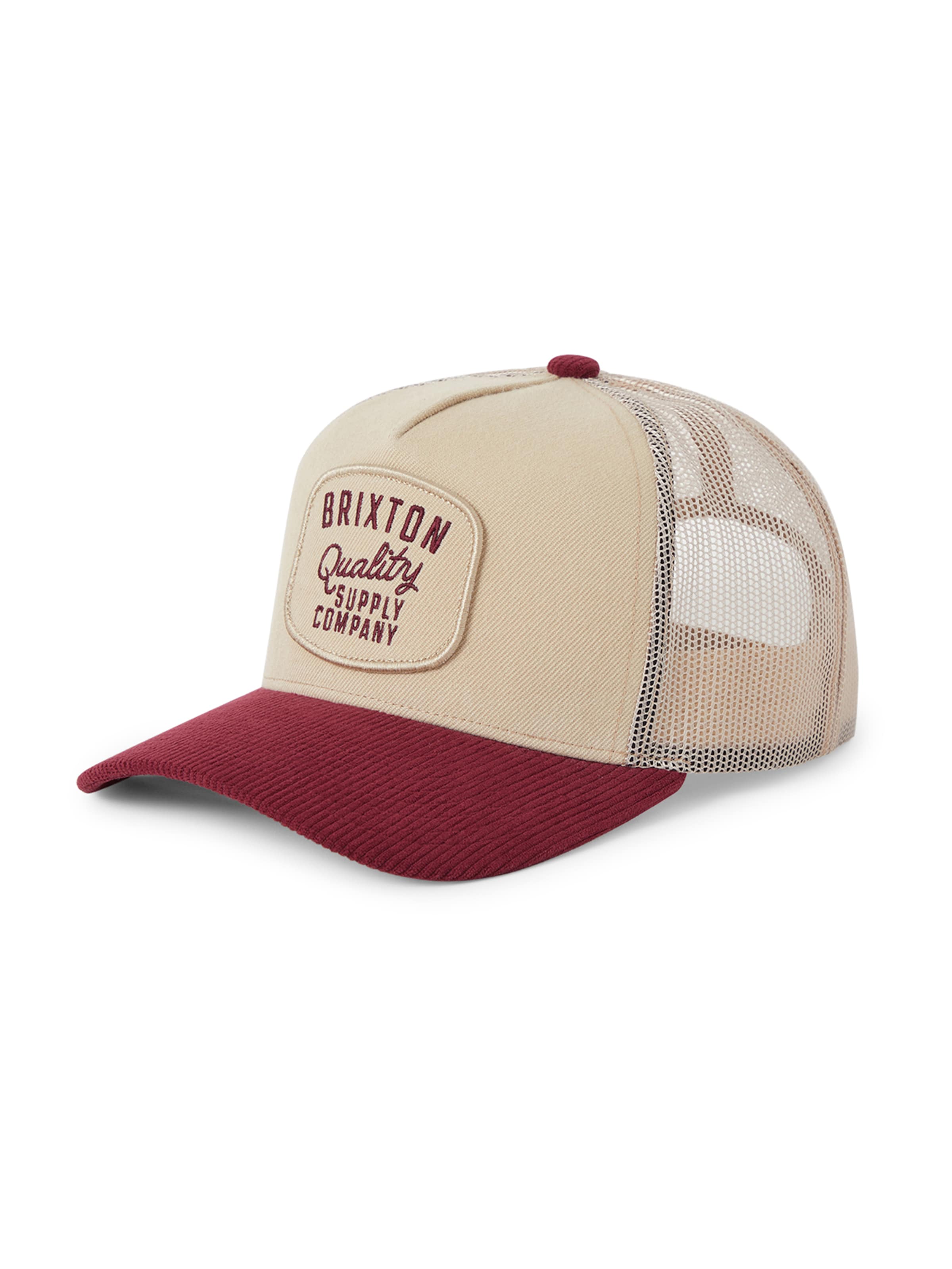 Brixton Cap 'HUBAL' in Red: front