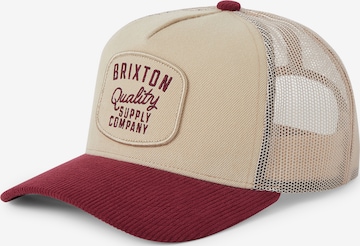 Brixton Cap 'HUBAL' in Red: front