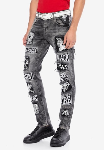 CIPO & BAXX Regular Jeans in Zwart