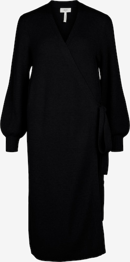 Rochie tricotat 'Amelia' OBJECT pe negru, Vizualizare produs