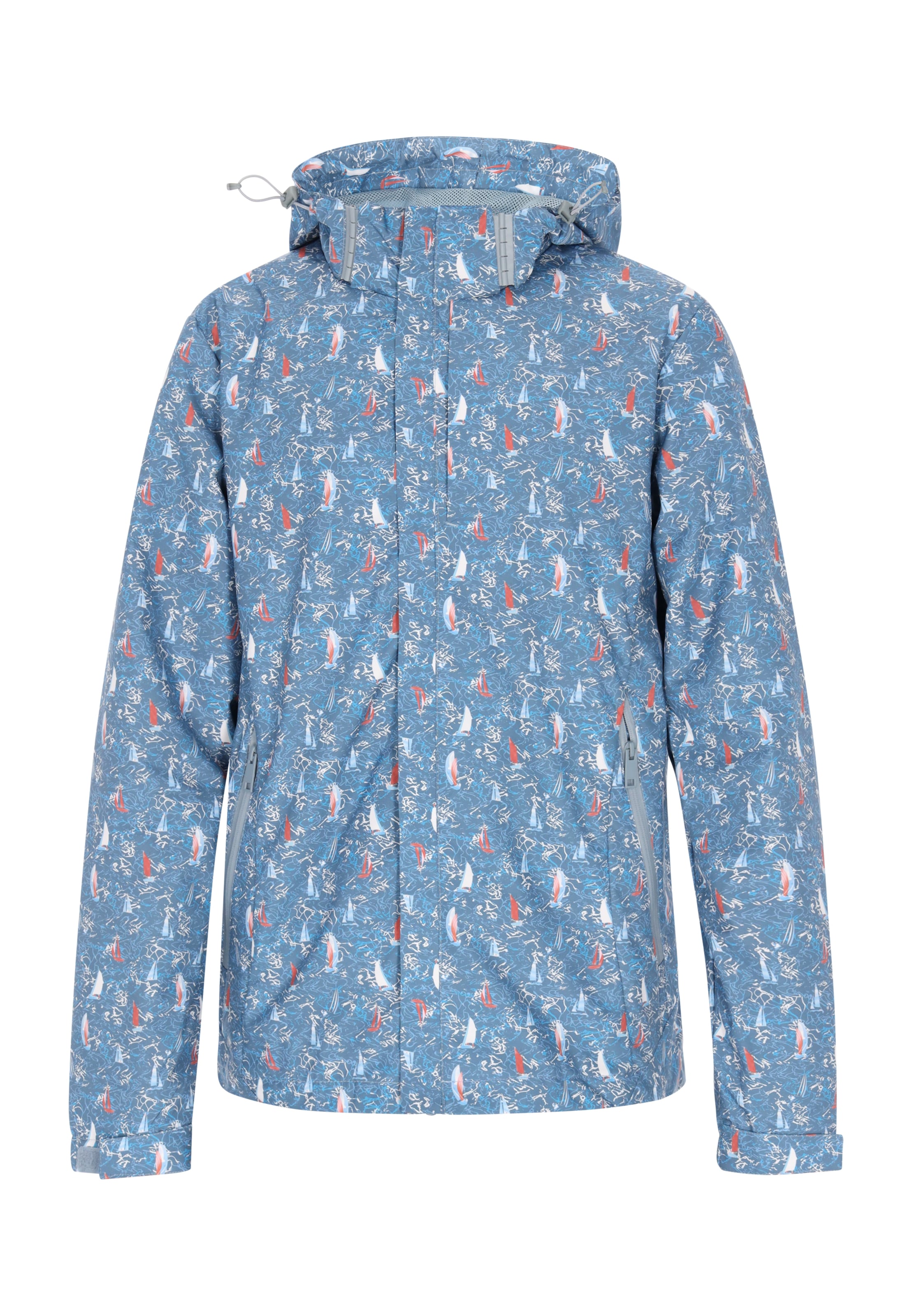 Mo ATHLSR Φθινοπωρινό και ανοιξιάτικο μπουφάν σε μπλε: μπροστά