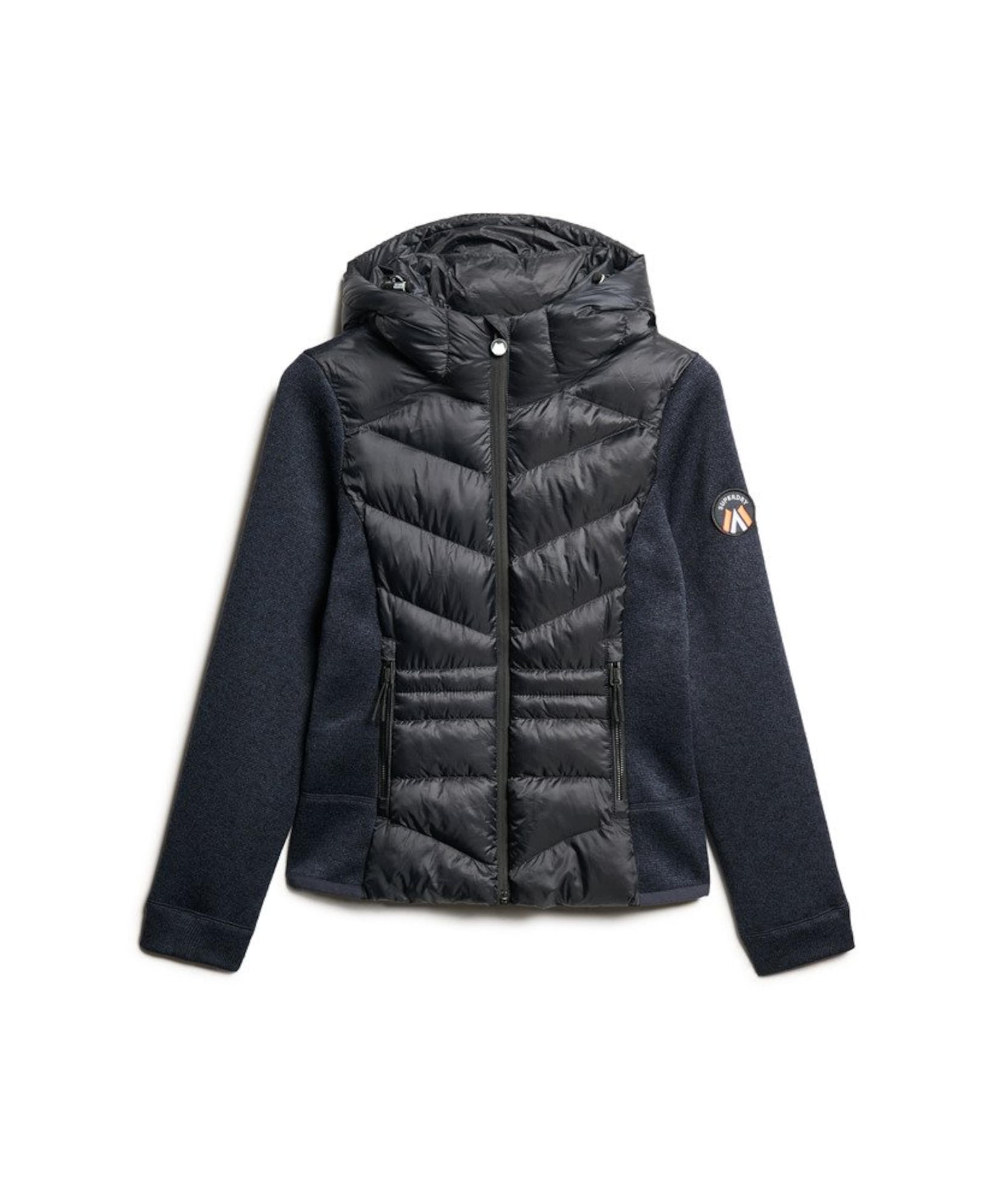 Superdry Tussenjas in Blauw: voorkant