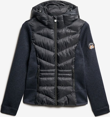 Veste mi-saison Superdry en bleu : devant