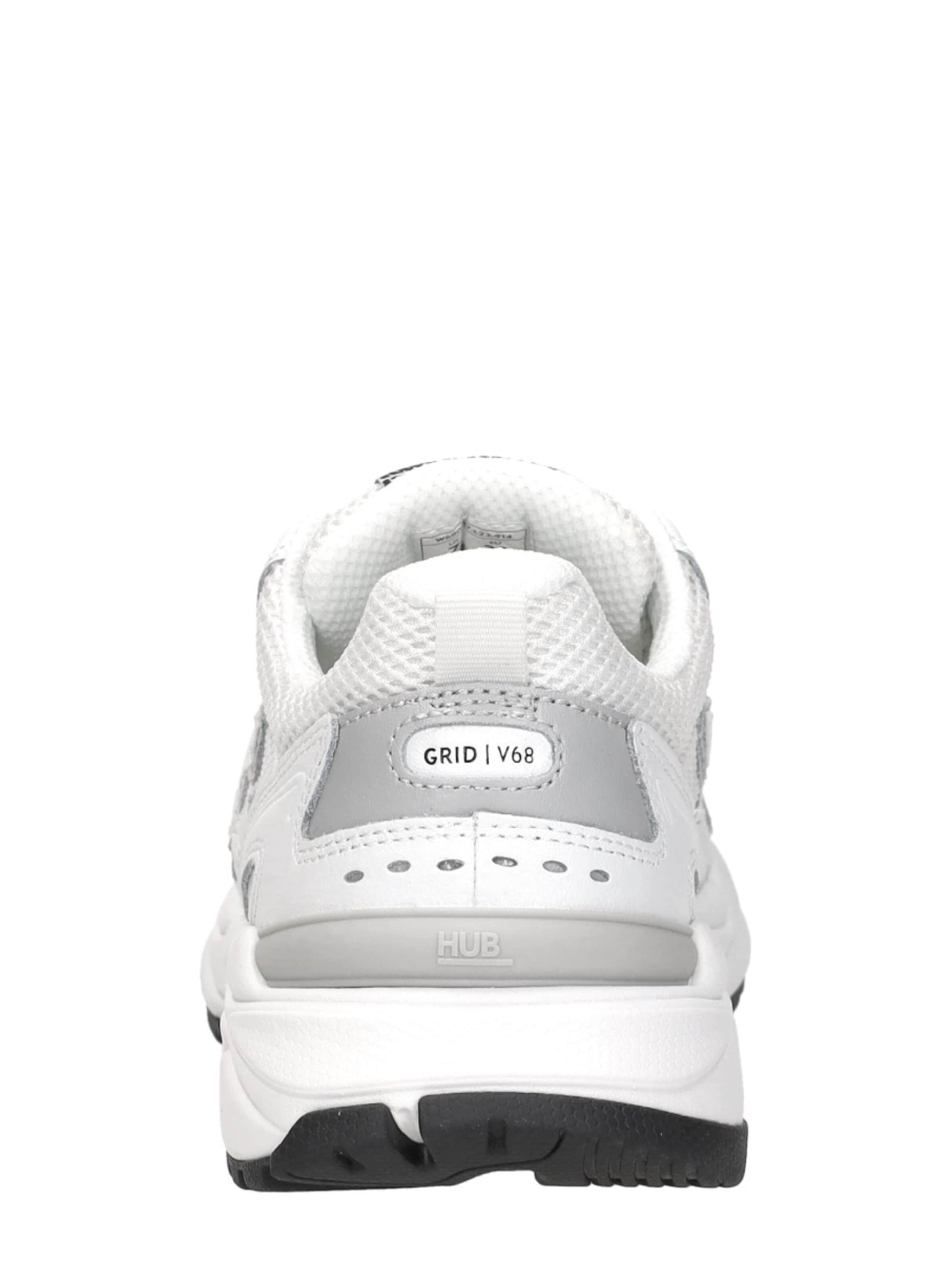 HUB Sneakers laag 'Grid-W L27' in Wit